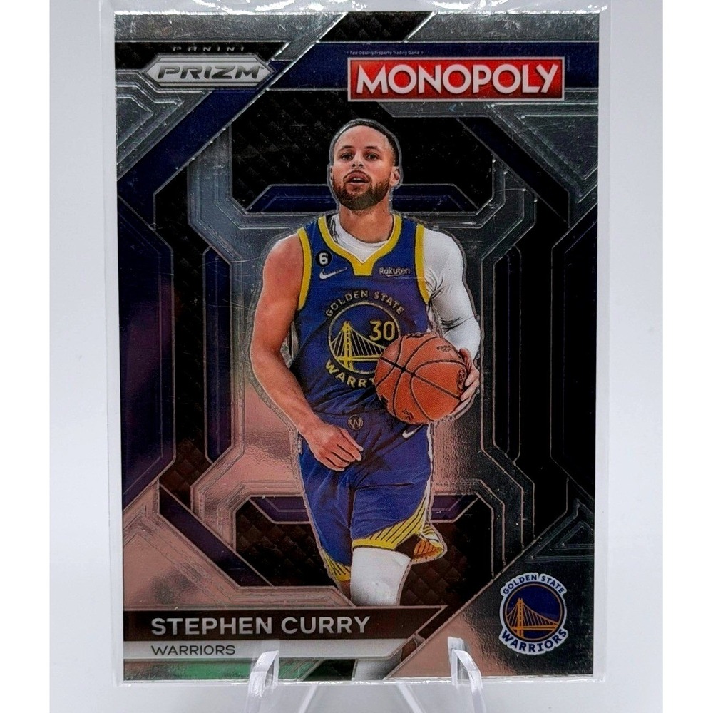 Stephen Steph Curry Panini Prizm Monopoly 2023-24 #PS8 NBA Golden State Warriors